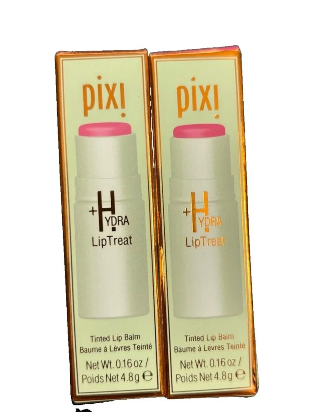 2PACK Pixi by Petra + Hydra LipTreat Moisturizing Balm, Scarlet 0.16 oz Each
